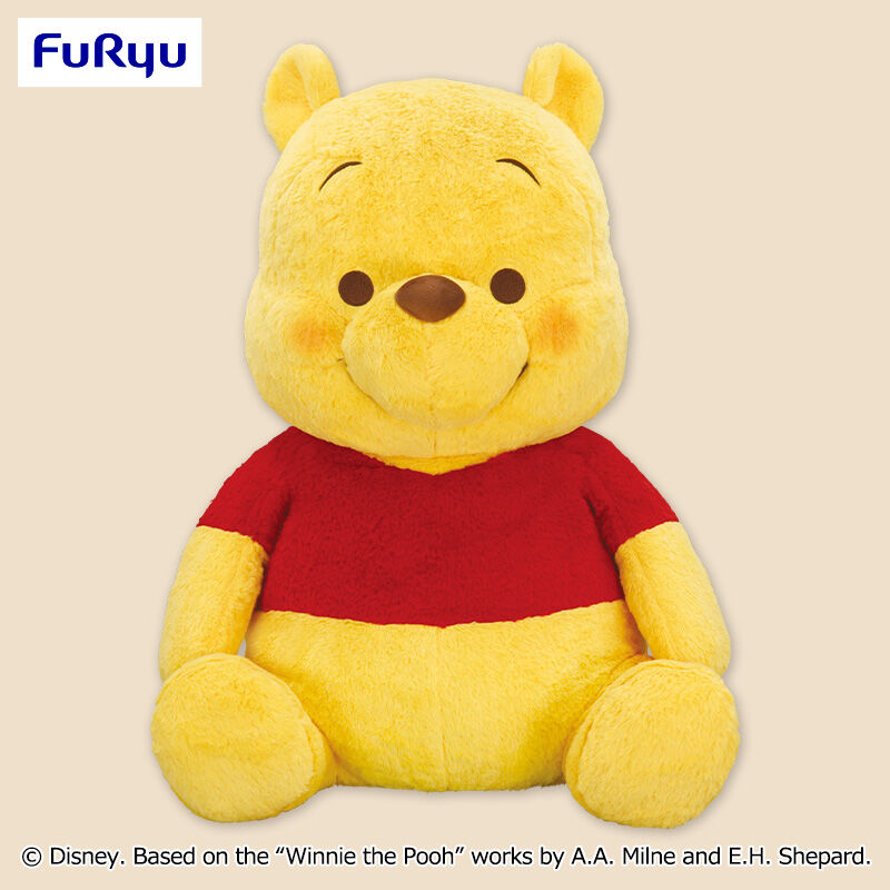 2026/4/3入荷】くまのプーさん FukuFuku 超超BIGぬいぐるみ～くまさん